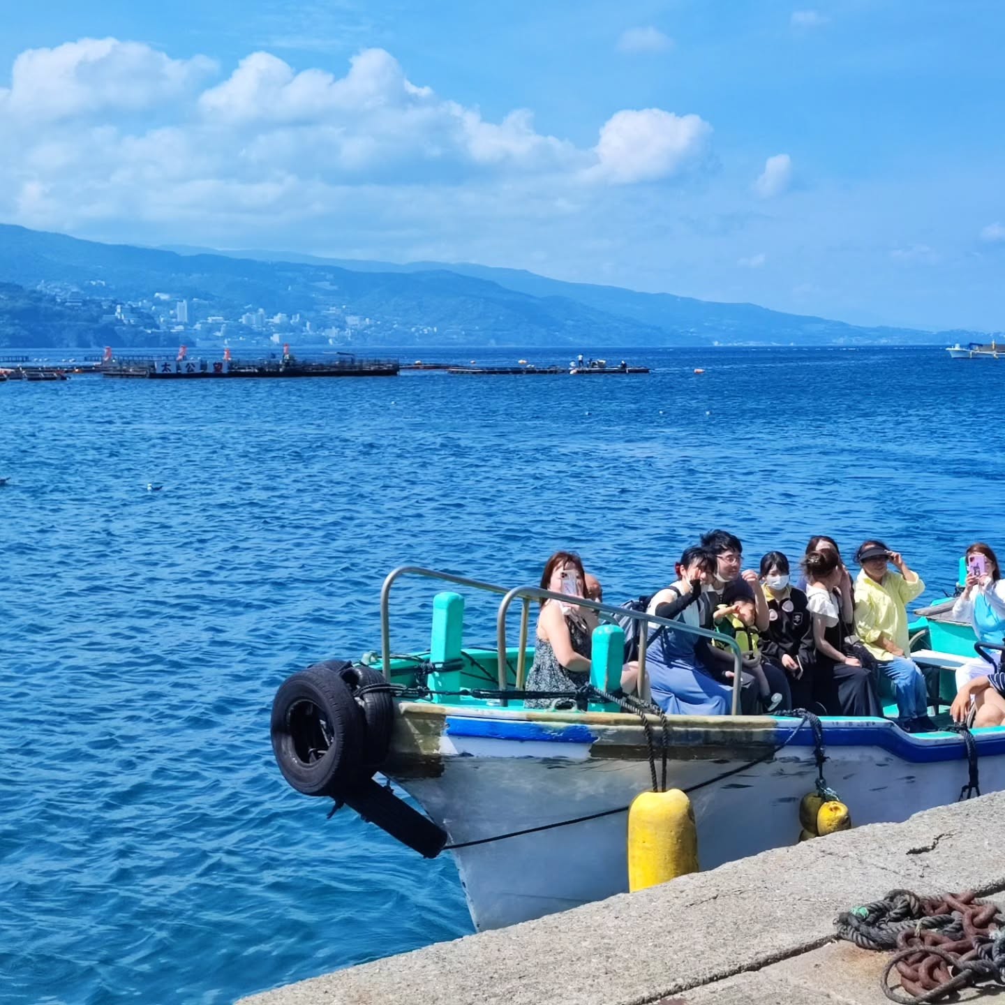 太公望さんの船で海へ